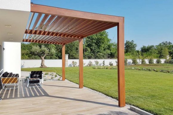 Fourniture et pose de pergola bioclimatique sur mesure Carpentras